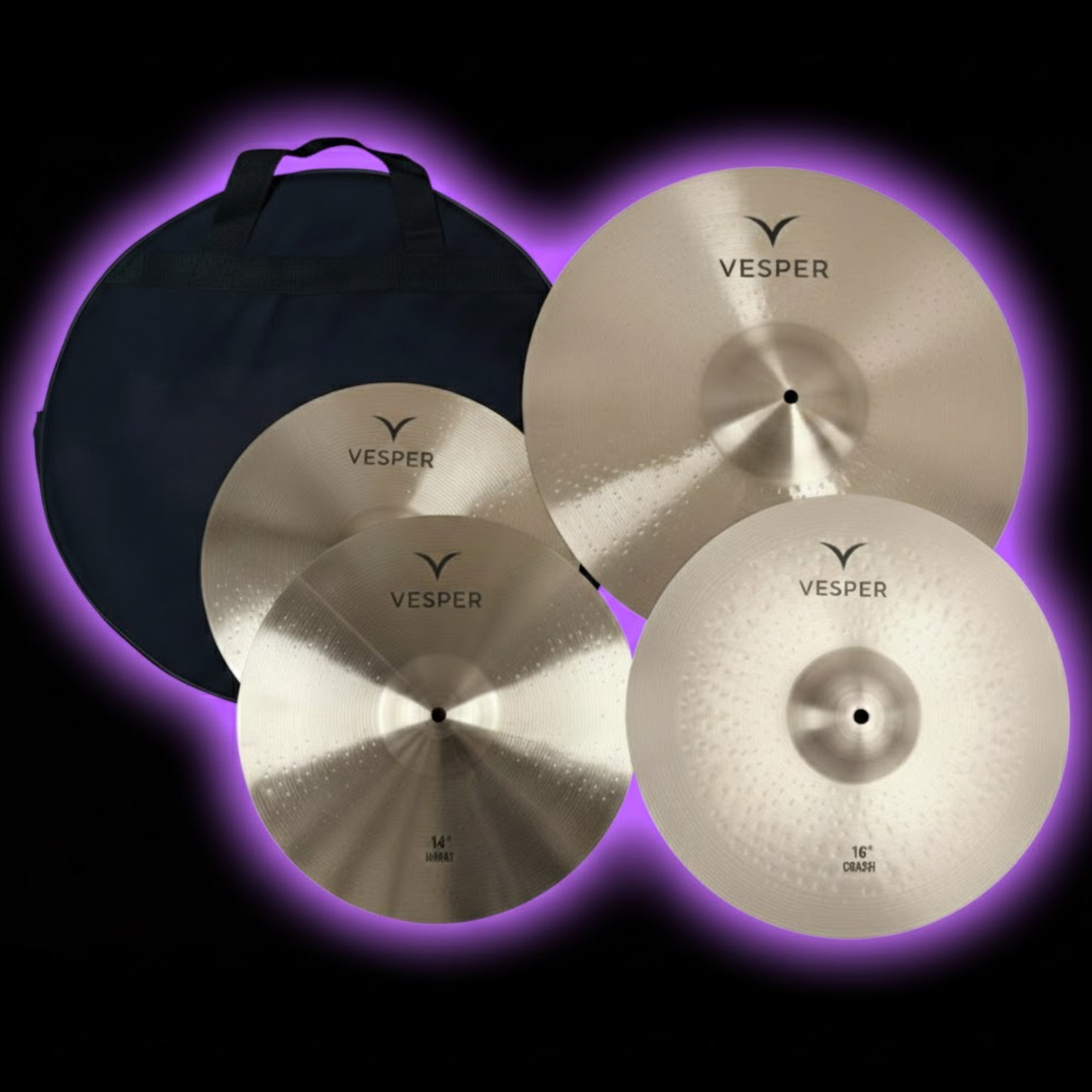 Inceptor B8 Cymbal Pack with Bag